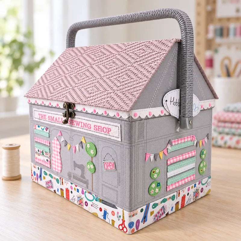 LARGE PRINTED SEWING KIT HABERDASHERY