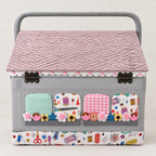 LARGE PRINTED SEWING KIT HABERDASHERY