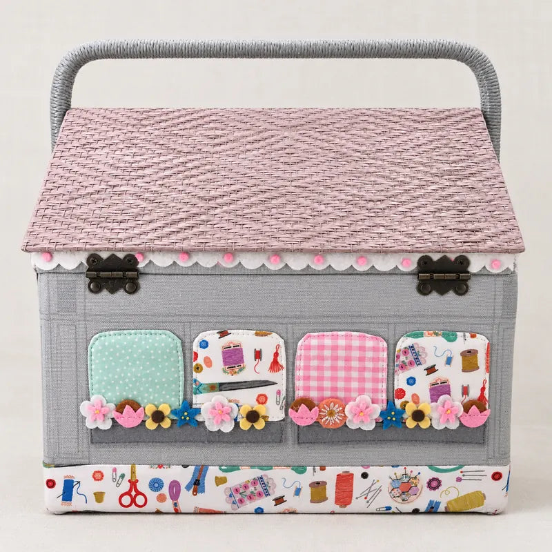 LARGE PRINTED SEWING KIT HABERDASHERY