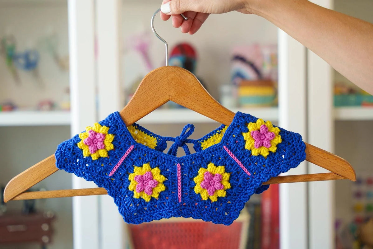 TALLER DE CROCHET - CUELLO DE GRANNY SQUARE 10 DE OCTUBRE