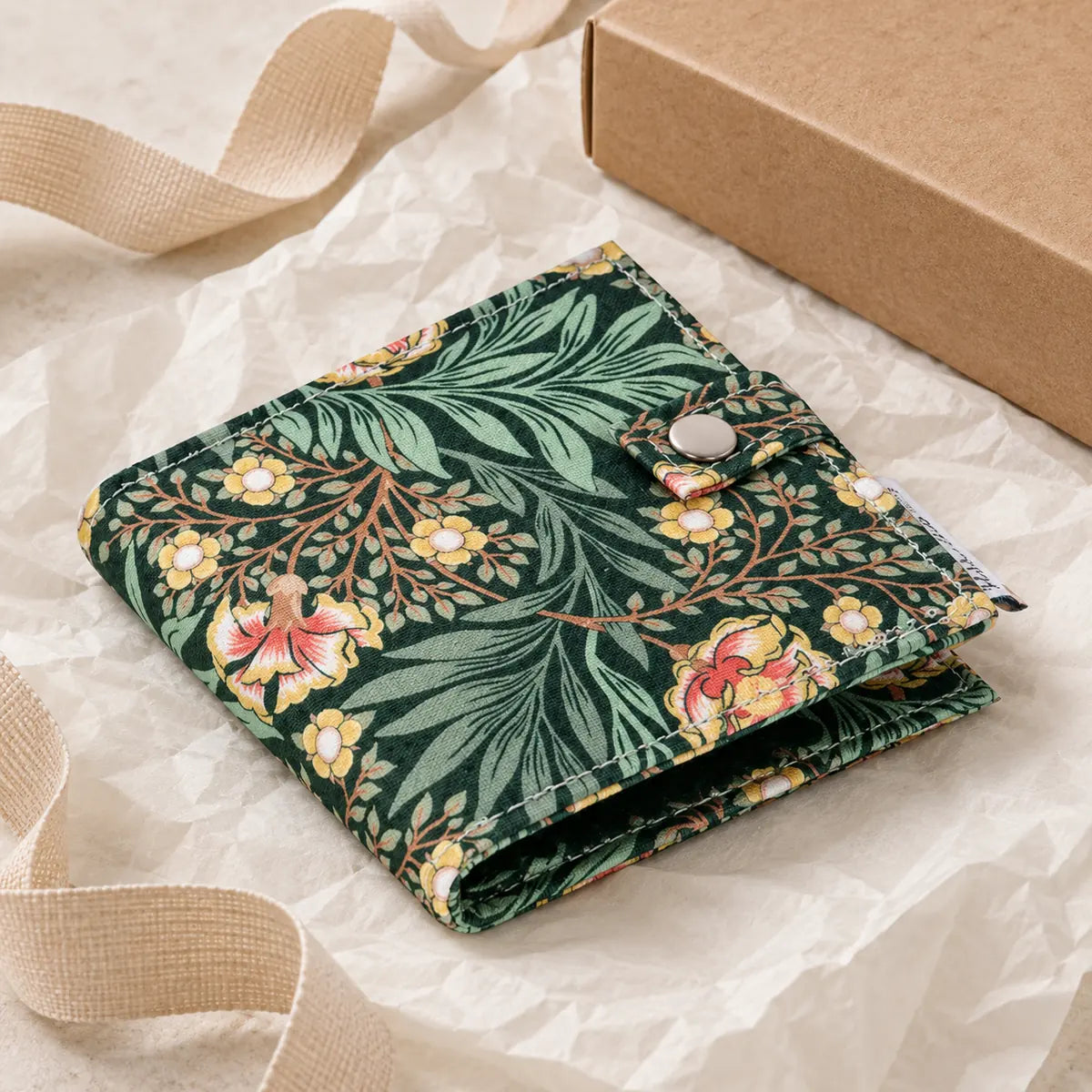 ESTUCHE COSTURERO MORRIS GREEN FLORAL