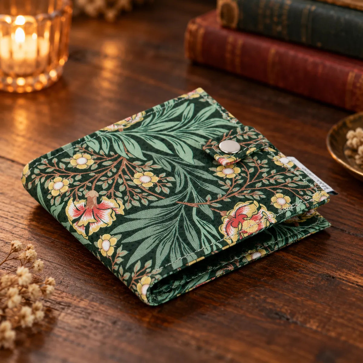 ESTUCHE COSTURERO MORRIS GREEN FLORAL
