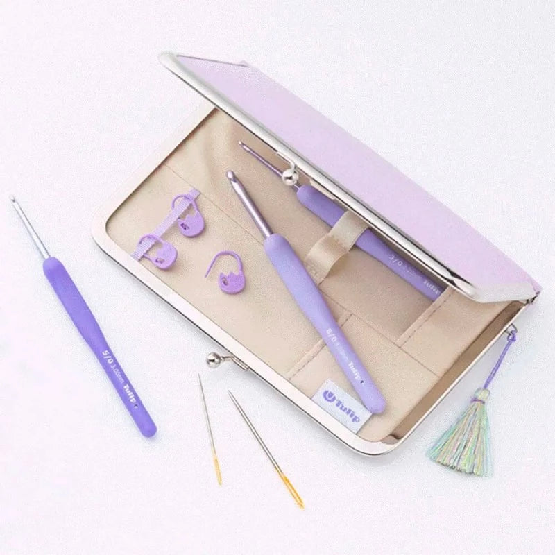 SET DE GANCHILLOS TULIP ETIMO MURASAKI SOFTGRIP