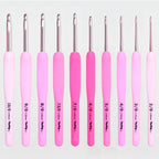 SET DE GANCHILLOS TULIP ETIMO ROSA SOFTGRIP