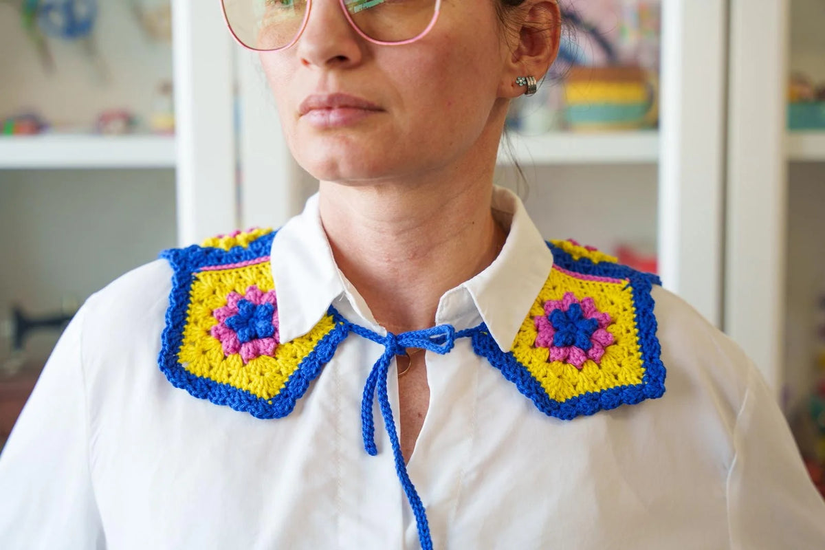 TALLER DE CROCHET - CUELLO DE GRANNY SQUARE 10 DE OCTUBRE
