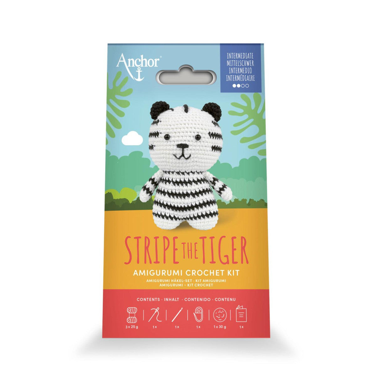 KIT AMIGURUMI - STRIPE EL TIGRE - ANCHOR