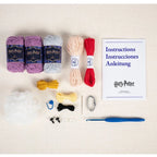 LOS MATERIALES QUE CONTIENE EL KIT AMIGURUMI DE DUMELDORE DE DMC