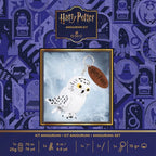 Llavero amigurumi Hedwig de Harry Potter tejido a ganchillo