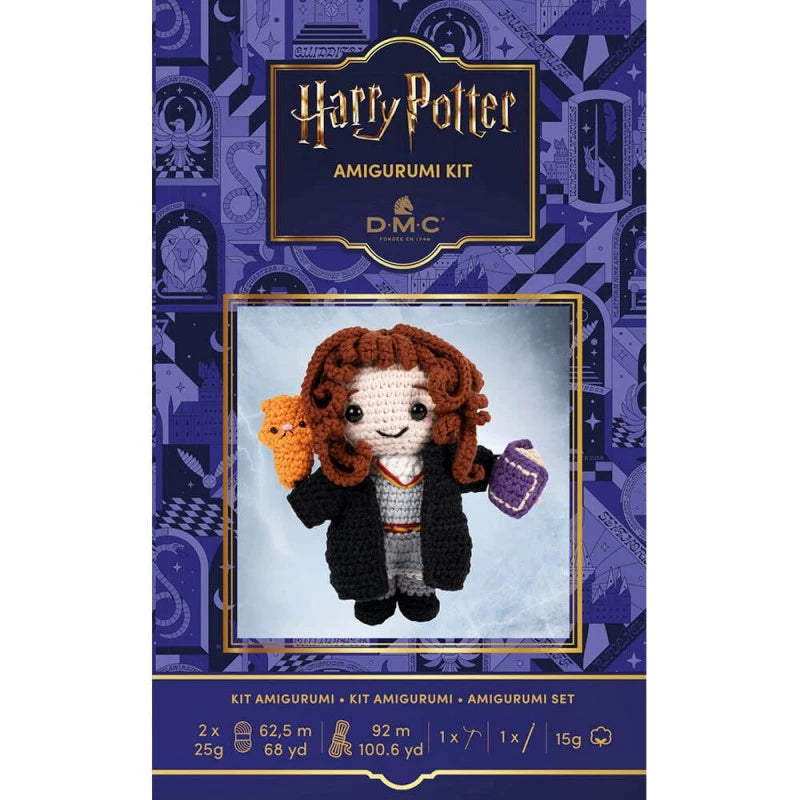 KIT AMIGURUMI DE HERMIONE ESPECIAL EDICION DE DMC
