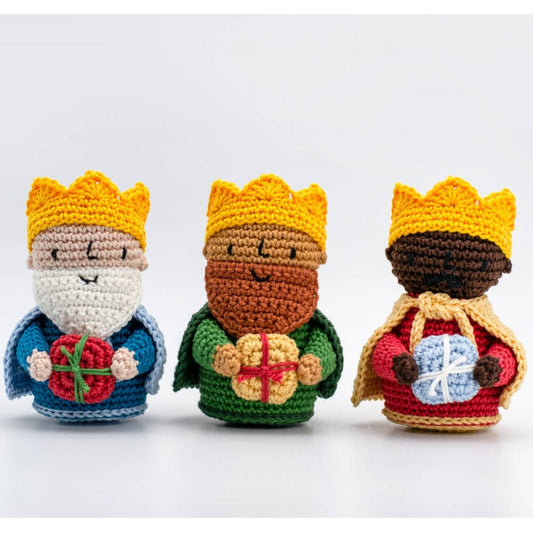 KIT AMIGURUMI - 3 REYES MAGOS - ANCHOR
