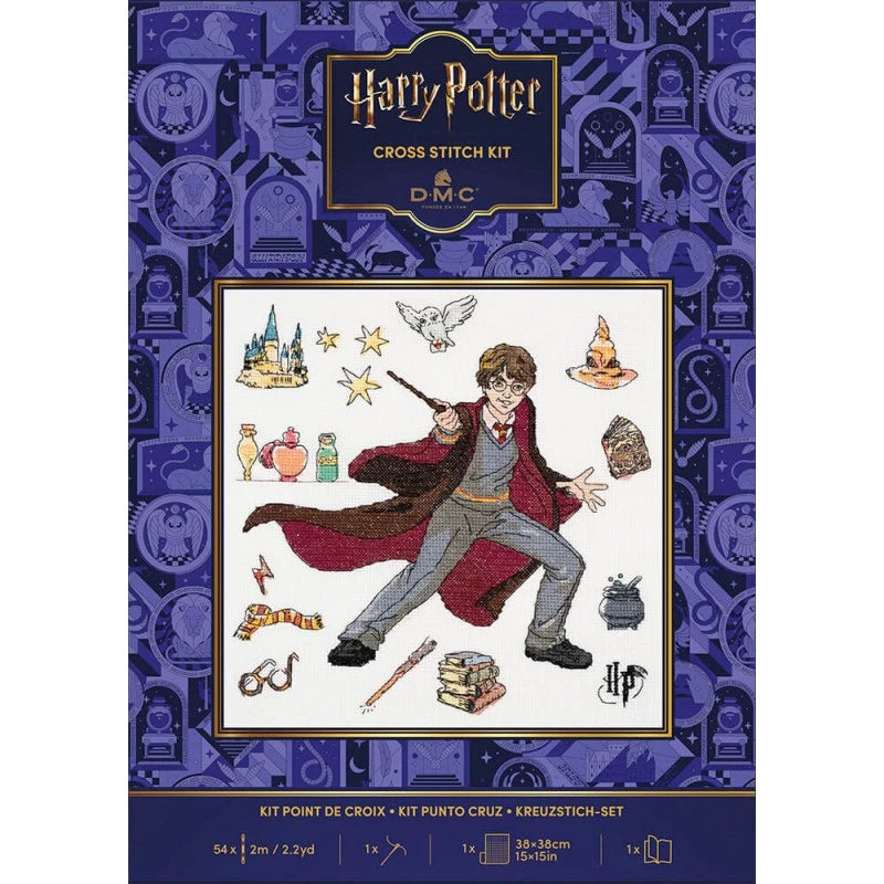 Kit DMC Harry Potter y las Pociones de punto de cruz con diseño de 25 x 25 cm