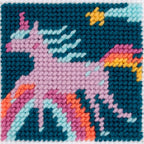 KIT DE TAPICERIA EL UNICORNIO ARCOIRIS