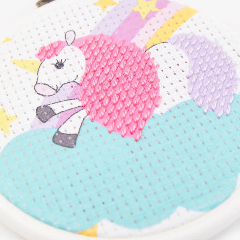 KIT DE MEDIO PUNTO - EL UNICORNIO - DMC