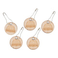 WOODEN KNITTING MARKERS