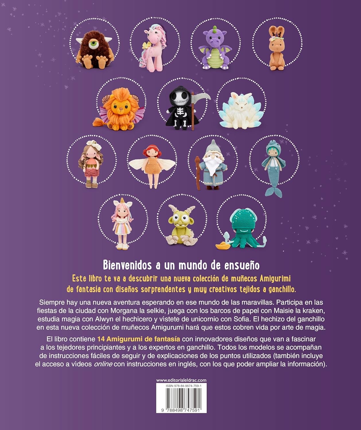 MÁS DISEÑOS DE MUÑECOS AMIGURUMIS DE FANTASÍA