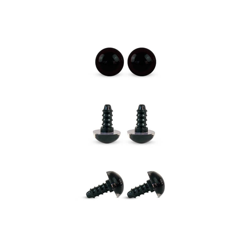 OJOS DE SEGURIDAD PARA AMIGURUMIS