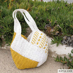 Bolsa shopper perfeta para tejer a ganchillo gracias a la - REVISTA CROCHET Nº 121 DE KATIA