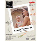 REVISTA KATIA FABRICS TRAVEL POSTCARDS - COSTURA
