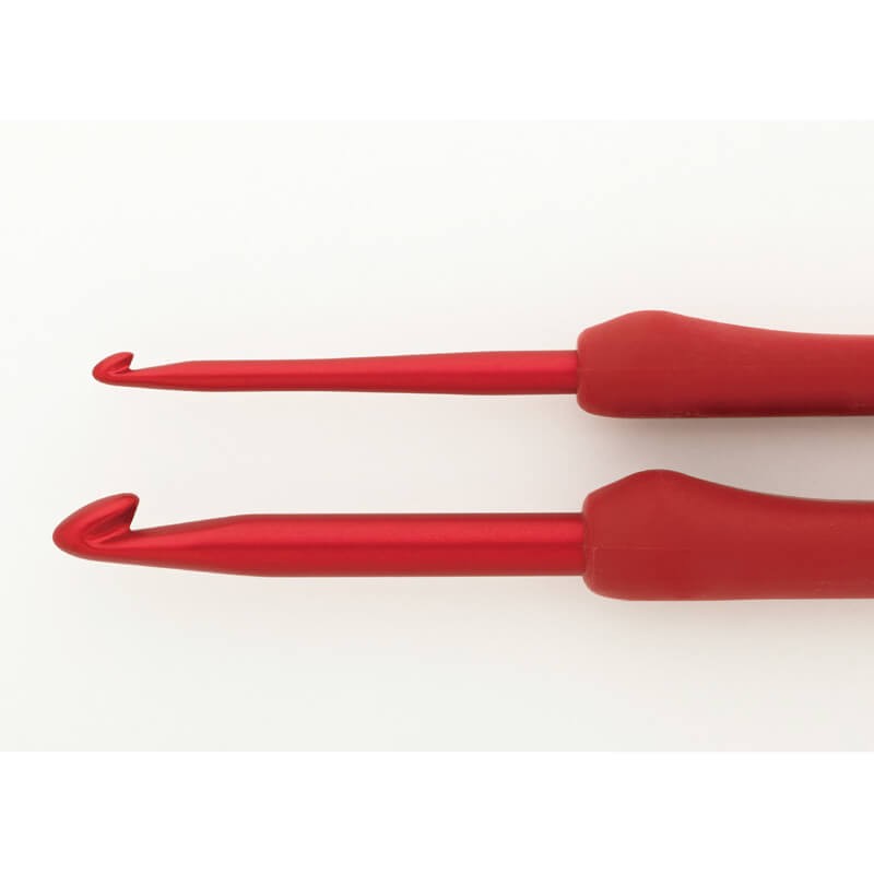 SET DE GANCHILLOS TULIP ETIMO RED SOFTGRIP