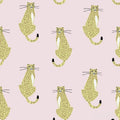 TELA POPELIN - WILD LEOPARDS