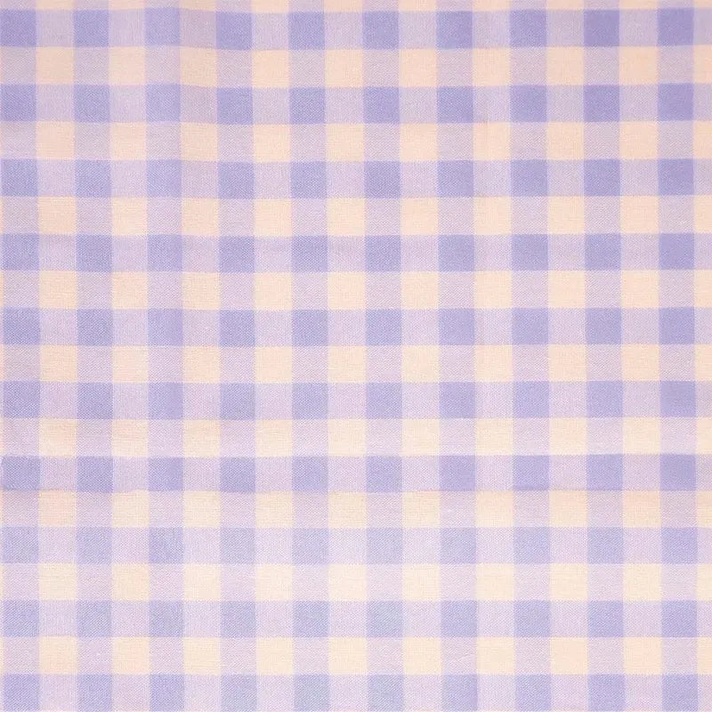 Tela de cuadros vichi amarillos y rosas - gigham de katia color 5