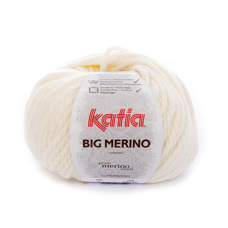 LANA PARA BUFANDAS BIG MERINO DE KATIA
