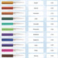 COLORES AGUJAS CIRCULARES 80cm KNITPRO