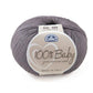 Ovillo de lana merino 100% de la marca DMC. El modelo es 100% Baby en el color 122