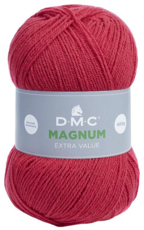 Ovillo extragrande 80% acrilico 20% lana de la marca DMC. El modelo es MAGNUM de 400 gramos en el color 094