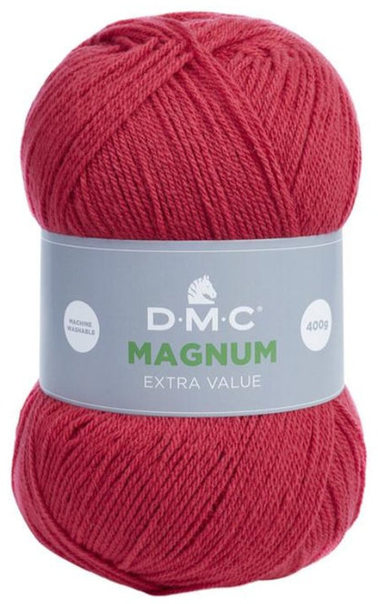 Ovillo extragrande 80% acrilico 20% lana de la marca DMC. El modelo es MAGNUM de 400 gramos en el color 094