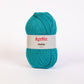 Ovillo de lana 100% acrílico de la marca Katia. El modelo es Fama en el color 592