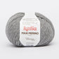 Ovillo de lana 55% merino 45% acrílico de la marca Katia. El modelo es Maxi Merino en el color 052