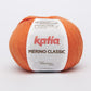 Ovillo de lana 55% merino 45% acrílico de la marca Katia. El modelo es Merino Classic en el color 065