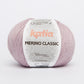 Ovillo de lana 55% merino 45% acrílico de la marca Katia. El modelo es Merino Classic en el color 069
