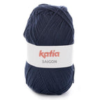 Ovillo de algodón 100% acrílico de la marca Katia. El modelo es Saigon en el color 005