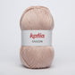 Ovillo de algodón 100% acrílico de la marca Katia. El modelo es Saigon en el color 034