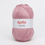 Ovillo de algodón 100% acrílico de la marca Katia. El modelo es Saigon en el color 038