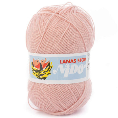 Ovillo de lana 100% acrílica de la marca Lanas Stop. El modelo es Nido en el color 320