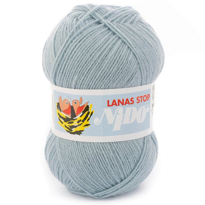Ovillo de lana 100% acrílica de la marca Lanas Stop. El modelo es Nido en el color 532