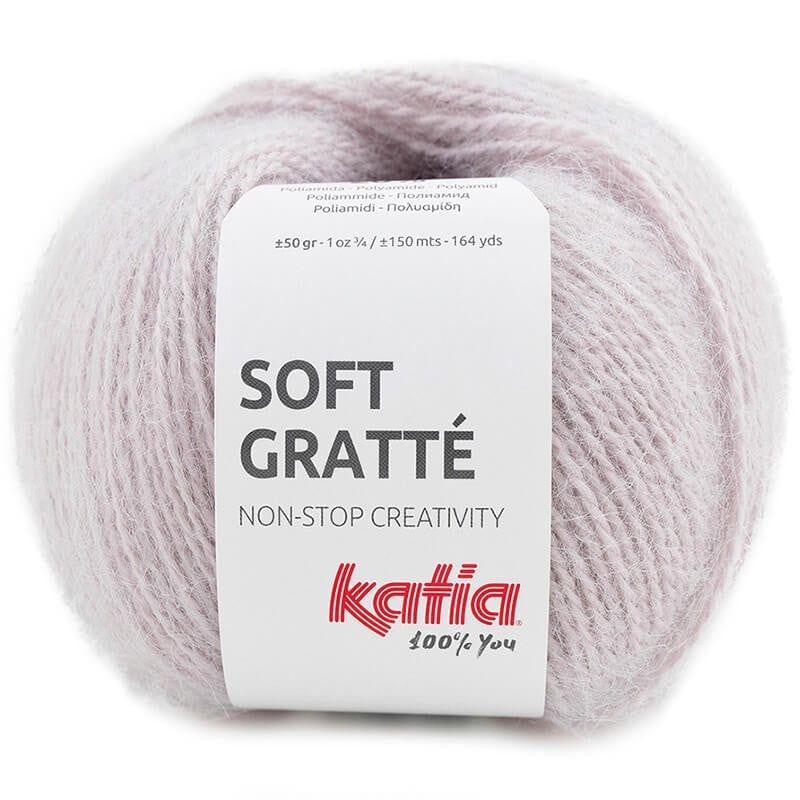 TEJER CON LANA MOHAIR SOFT GRATTE