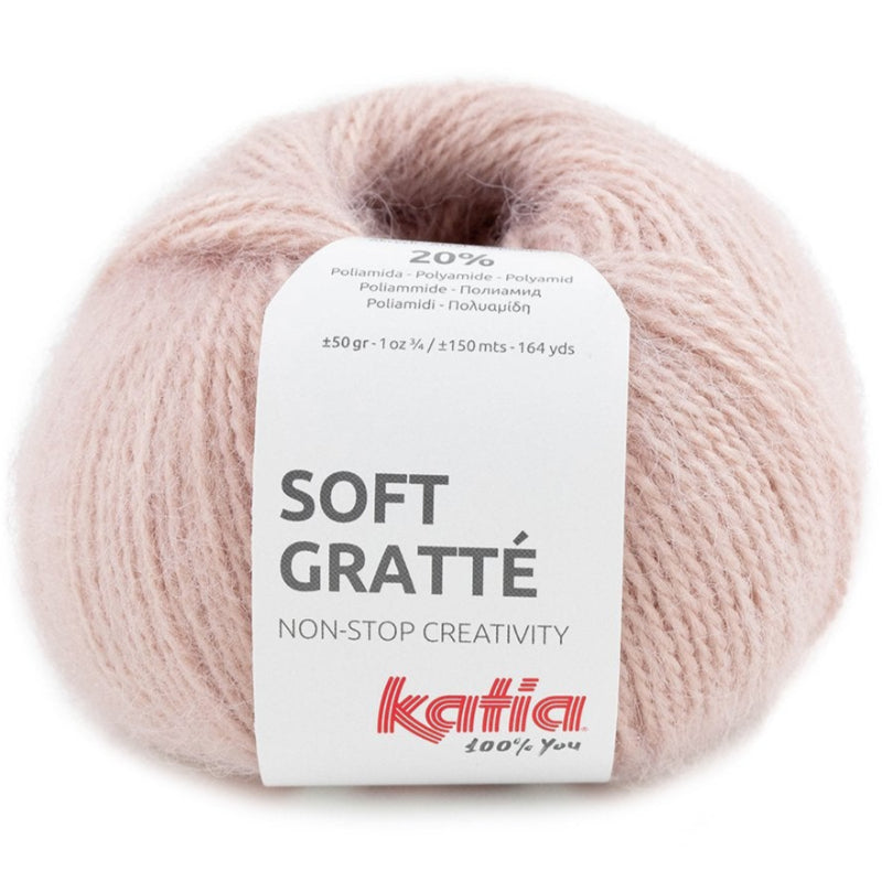 SOFT GRATTE DE KATIA EN EL COLOR 68 ROSA BEBE