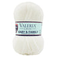 Ovillo de 60% lana  40% acrílico de la marca Valeria di Roma. El modelo es Baby&Family en el color 003