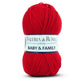 Ovillo de 60% lana  40% acrílico de la marca Valeria di Roma. El modelo es Baby&Family en el color 025