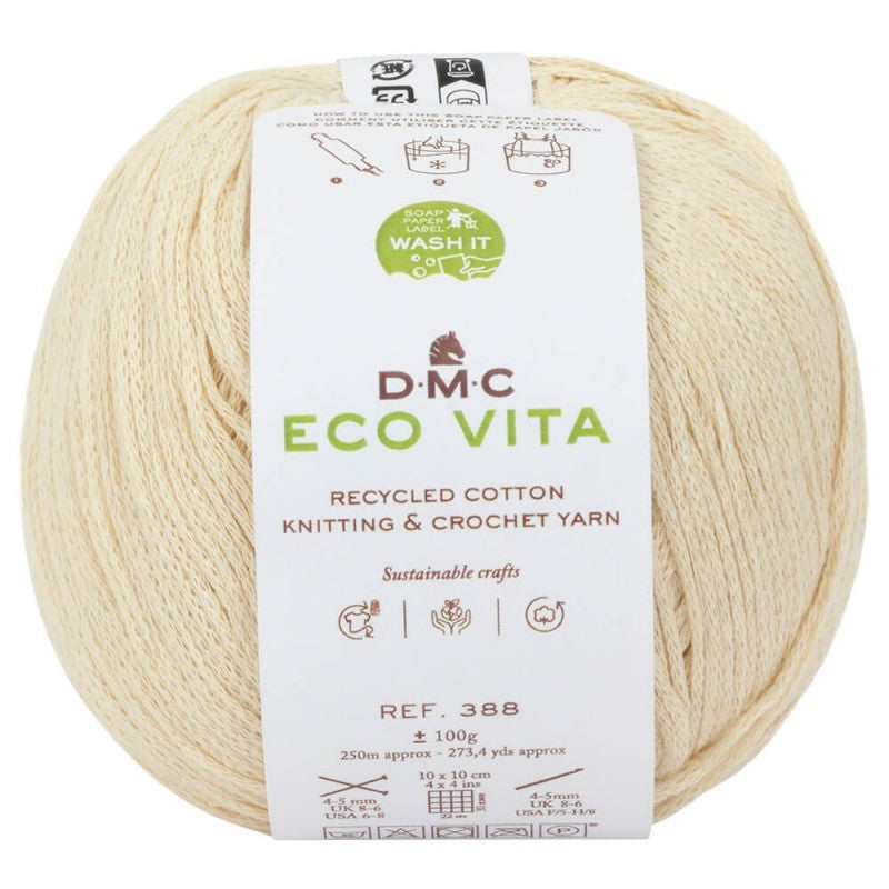Algodon reciclado para tejer eco vita