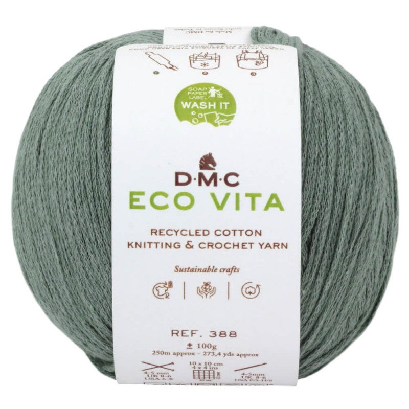 TU ALGODON ECO VITA PERFECTO PARA CROCHET O KNITTING DE DMC