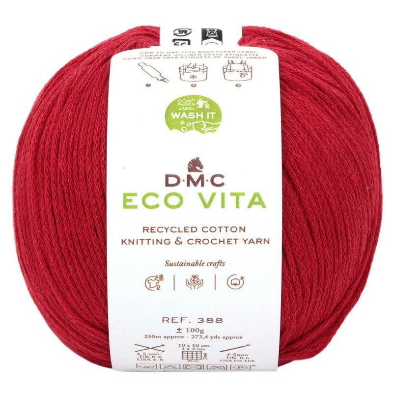 ECO VITA DMC 555 - ALGODON RECICLADO DE DMC - EL FAVORITO DE ALVARO